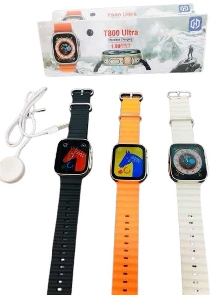 Yeni Model Akıllı Saat Ultra Akıllı Saat Gümüş Kasa 45MM Titreşim - ?67?97E0-5G3367 fırsatları