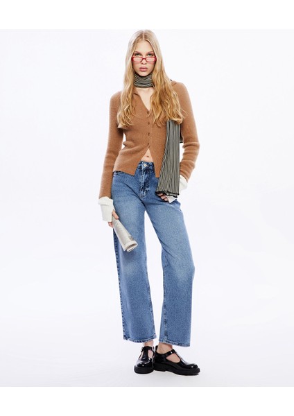 Yeni Sezon Polo Yaka Kadın Triko Hırka fiyatları