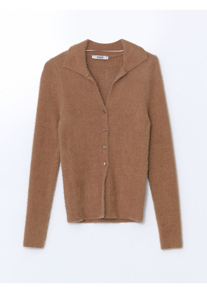 Yeni Sezon Polo Yaka Kadın Triko Hırka indirimleri