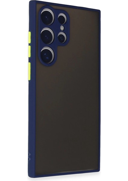 Newface Samsung Galaxy S24 Ultra Kılıf Montreal Silikon Kapak - Lacivert fiyatları