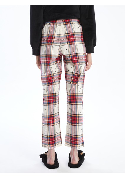 Yeni Sezon Beli Lastikli Desenli Kadın Pijama Altı fırsatları