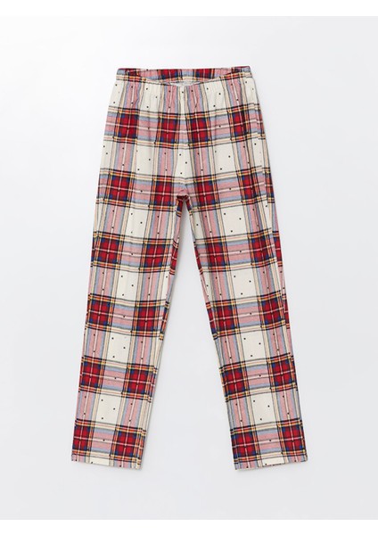 Yeni Sezon Beli Lastikli Desenli Kadın Pijama Altı indirimleri