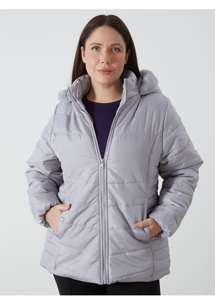 Yeni Sezon Kapüşonlu Kadın Şişme Mont fiyatları