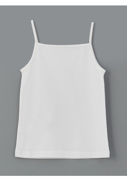 Yeni Sezon Kare Yaka Askılı Kız Çocuk Atlet fiyatları