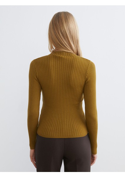 Yeni Sezon Yarım Balıkçı Yaka Kadın Triko Kazak fırsatları