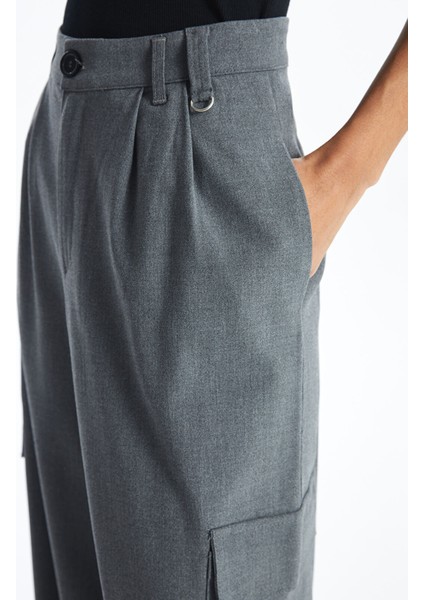 Yeni Sezon Rahat Kalıp Kadın Kargo Pantolon modelleri