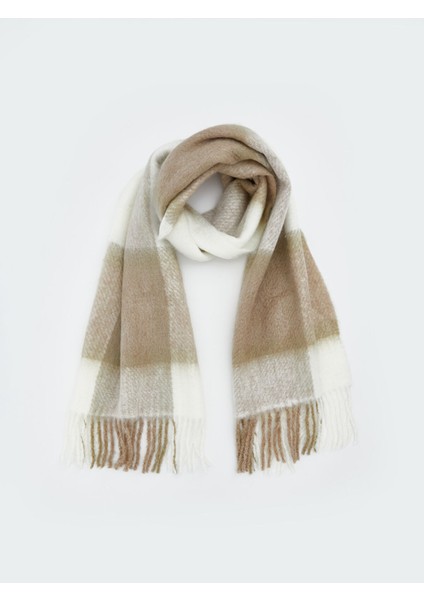 Yeni Sezon Püsküllü Kadın Atkı