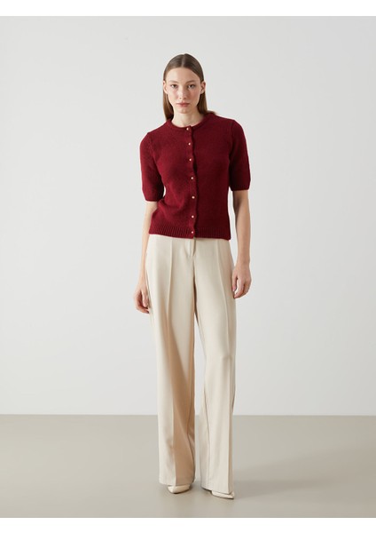 Yeni Sezon Bisiklet Yaka Kadın Triko Hırka fiyatları