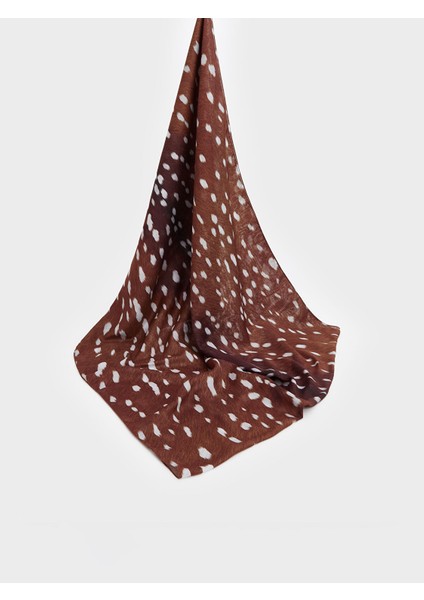 Yeni Sezon Puantiye Desenli Kadın Şal