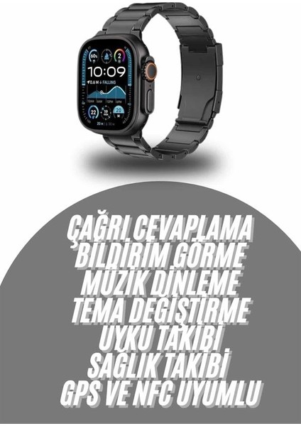 Akıllı Saat Arama Konuşma Gps ve Nfc Özelliği 3 Kordonlu Amoled Ekran - ?19?94E5-5G7319