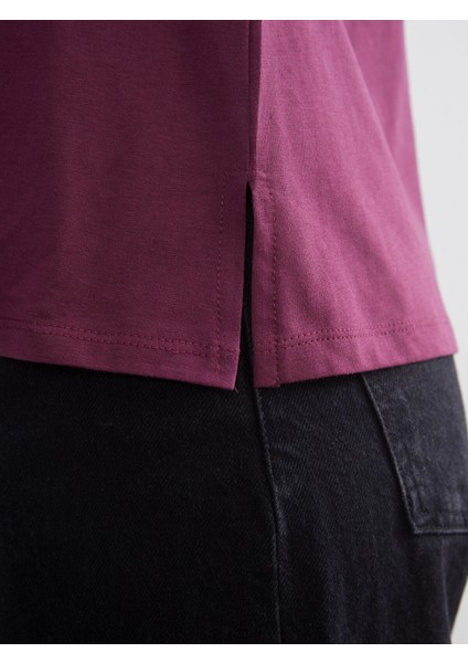 Yeni Sezon V Yaka Kadın Tişört modelleri