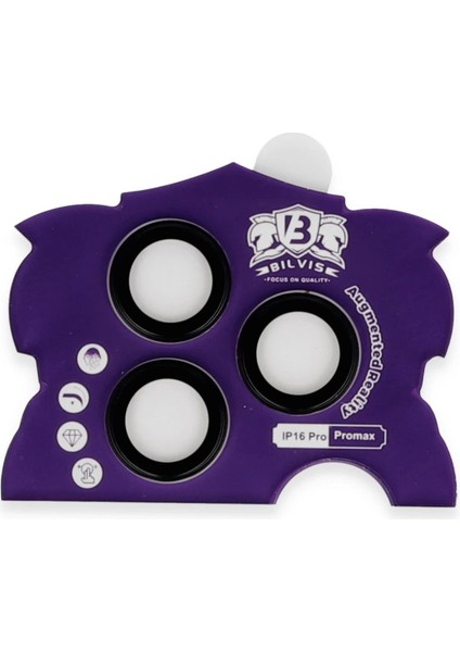 Newface Iphone 16 Pro Max Bilvis Titan Kamera Lens - Siyah fiyatları