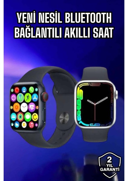 Akıllı Saat Amoled Ekran Yeni Nesil Bluetooth Bağlantılı - ?78?82E7-9G7978