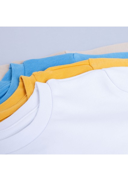 Erkek Bebek Uzun Kol Tshirt Interlok Bisiklet Yaka Uzun Kol modelleri