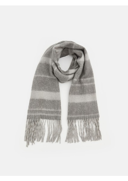 Yeni Sezon Püsküllü Kadın Atkı