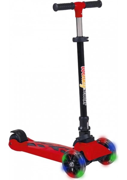 Wsc1-I Winky 5+ Scooter Işıklı Kırmızı 90KG indirimleri