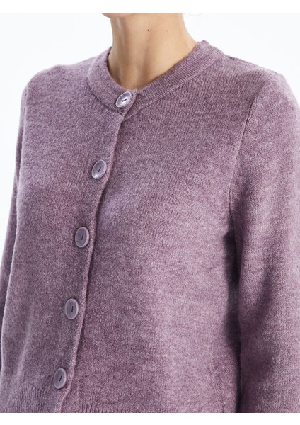 Yeni Sezon Bisiklet Yaka Düz Uzun Kollu Kadın Triko Hırka fırsatları