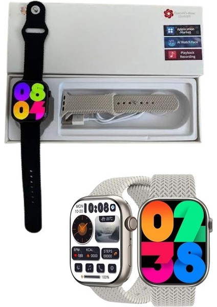 Akıllı Kol Saat Amoled Ekran Android ve Ios Uyumlu Arama Konuşma - ?36?83E9-9G0836 indirimleri