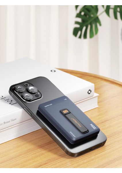 FP38 5000 Mah Magsafe Kablosuz Powerbank | 20W Pd Hızlı Şarj, Manyetik Tutucu, Dahili Usb-C Kablo, Çift Çıkışlı Kompakt Tasarım indirimleri