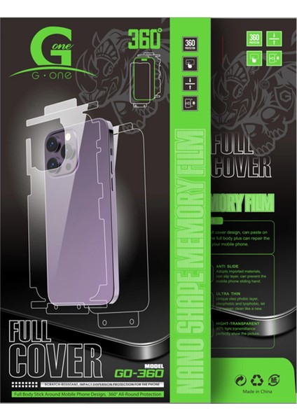 Iphone 16 360 Full Body Arka Koruyucu