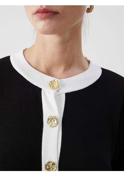 Yeni Sezon Bisiklet Yaka Kadın Hırka modelleri