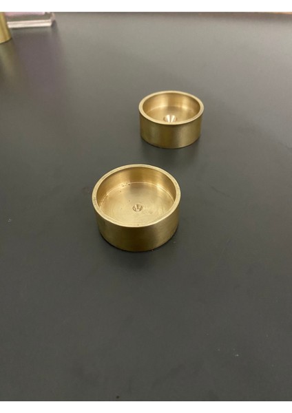 El Yapımı Som Pirinç Tealight Mumluk ( 1 Adet ) modelleri