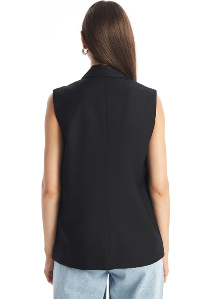 Yeni Sezon Ceket Yaka Kadın Klasik Yelek fırsatları