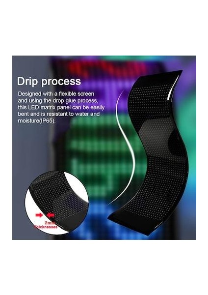 LED Matrix Panel – Mobil Kontrollü Rgb Kayar Yazı ve Animasyon Ekranı | Uzaktan Kumandalı – Renkli Metin & Görsel Gösterimi indirimleri