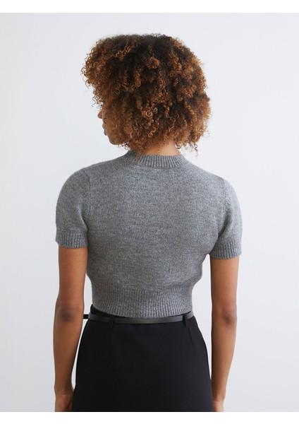 Yeni Sezon Bisiklet Yaka Kadın Triko Hırka fırsatları