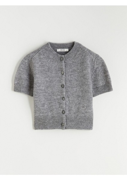 Yeni Sezon Bisiklet Yaka Kadın Triko Hırka indirimleri