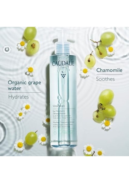 Caudalie Caudalie Micellar Cleansing Water - Misel Temizleme Suyu 200ML 1 Paket modelleri