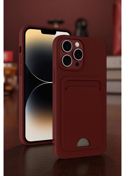 Iphone 13 Pro Kılıf Kelvin Kartvizitli Silikon - Derin Mor fiyatları