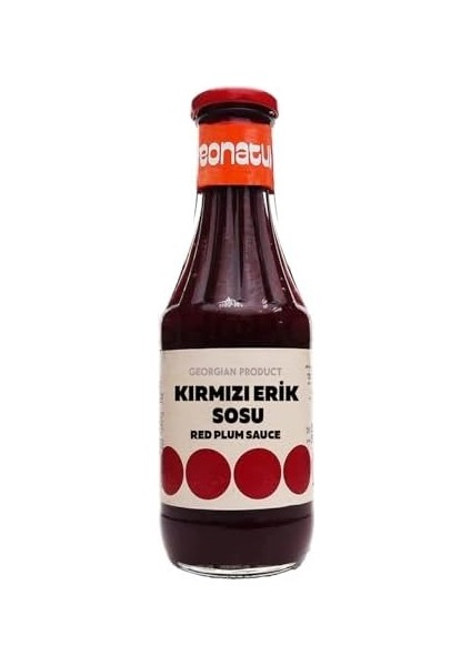 Georgian Tkemali Kırmızı Erik Sosu (Ekşi) 330G