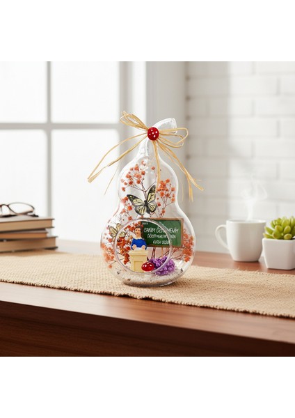 Mini Armut Teraryum - Öğretmenler Günü Hediyesi fiyatları