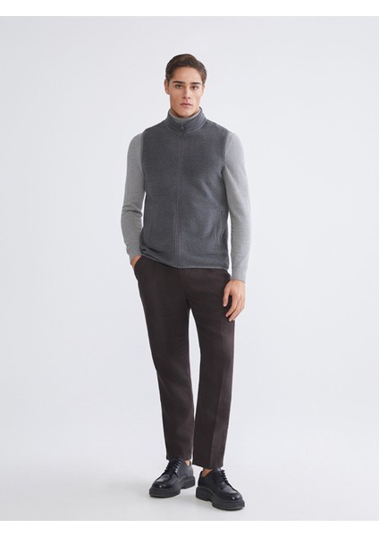 Yeni Sezon Rahat Kalıp Dik Yaka Erkek Yelek fiyatları