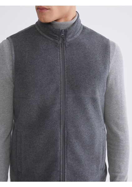 Yeni Sezon Rahat Kalıp Dik Yaka Erkek Yelek modelleri