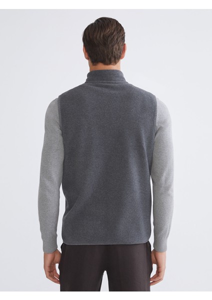 Yeni Sezon Rahat Kalıp Dik Yaka Erkek Yelek fırsatları