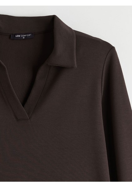 Yeni Sezon Polo Yaka Kadın Sweatshirt indirimleri