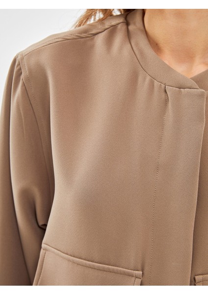 Yeni Sezon Düz Uzun Kollu Kadın Kolej Ceket modelleri