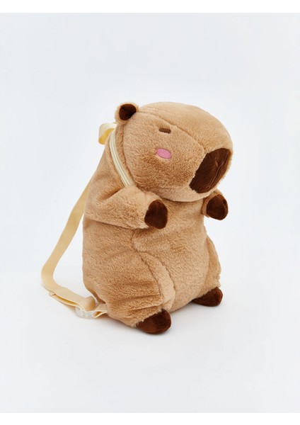 Yeni Sezon Hayvan Figürlü Pelüş Kız Çocuk Sırt Çantası