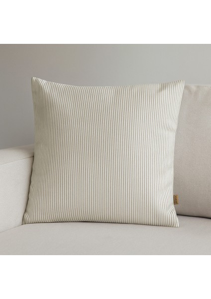 Pure Lines Dikey Çizgili Kırlent Kılıfı 50X50 cm modelleri