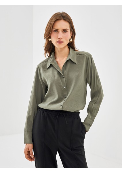 Yeni Sezon Loose Fit Kadın Gömlek