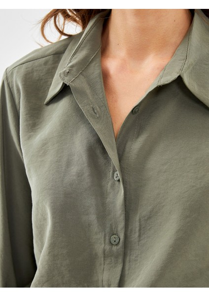 Yeni Sezon Loose Fit Kadın Gömlek modelleri