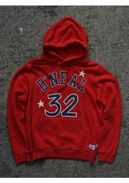 O’neal 32 Baskılı Kapüşonlu Unisex Sweatshirt – Nba Tarzı Spor Hoodie