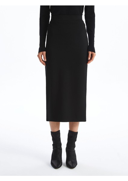 Yeni Sezon Beli Lastikli Kadın Kalem Etek fiyatları