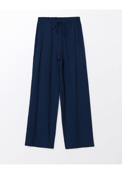 Yeni Sezon Beli Lastikli Dokulu Kadın Pantolon indirimleri