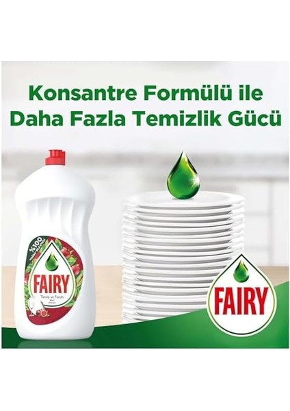 Fairy Temiz & Ferah Sıvı Bulaşık Deterjanı 1500 ml Nar Kokulu, Pack Of 1