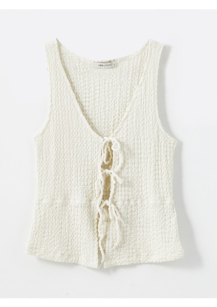 Yeni Sezon V Yaka Dokulu Kadın Bluz indirimleri