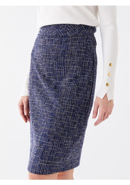 Yeni Sezon Dar Fit Desenli Kadın Etek indirimleri