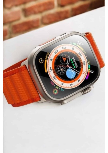 Bluetooth Bağlantılı 49MM Dokunmatik Akıllı Saat Sağlık ve Spor Takip Özelli - ?89?08E7-7G3 modelleri